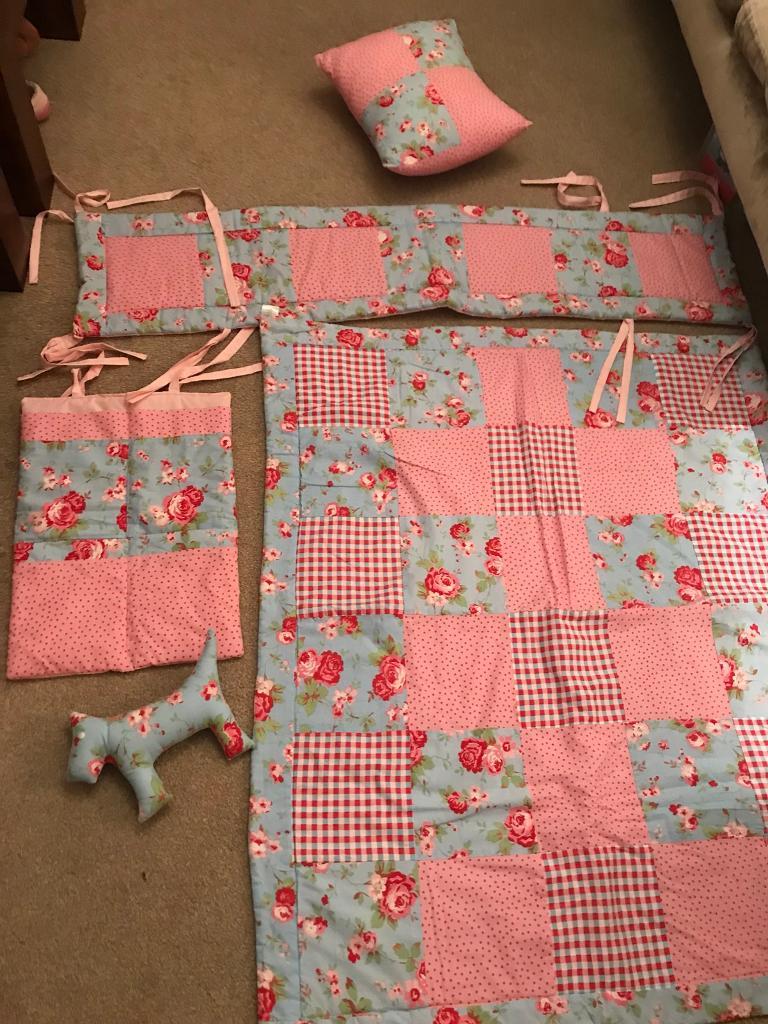 cath kidston cot bed bedding